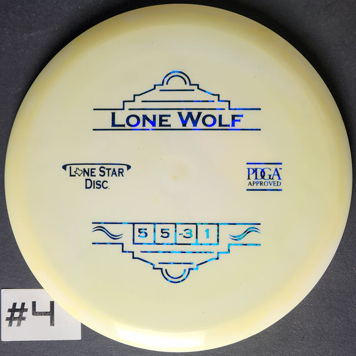 Lone Wolf - Bravo Plastic - Stock Stamp
