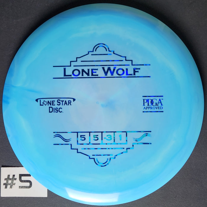 Lone Wolf - Bravo Plastic - Stock Stamp