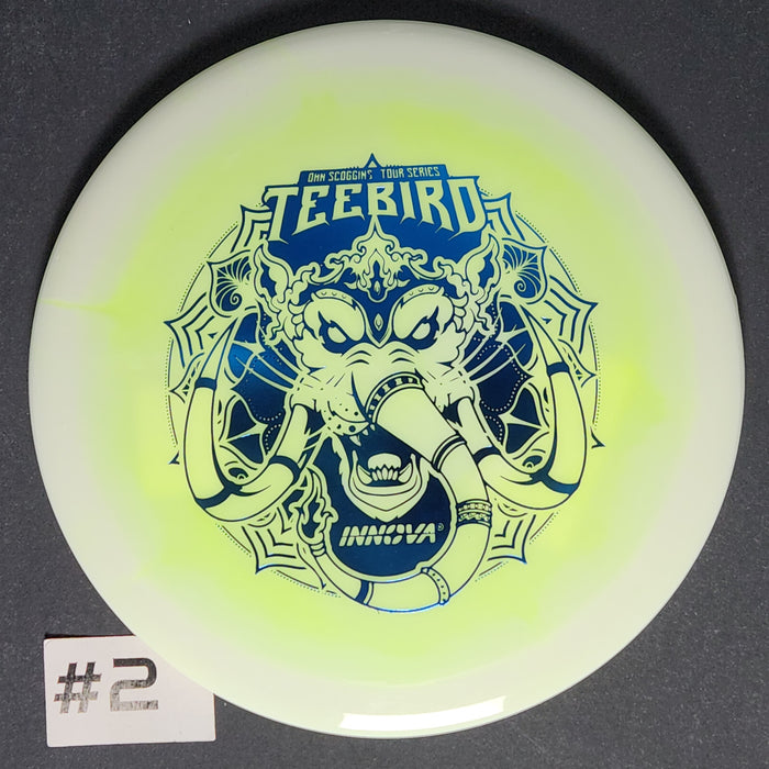 Teebird - Glow Halo Star Plastic - Ohn Scoggins 2023 Tour Series