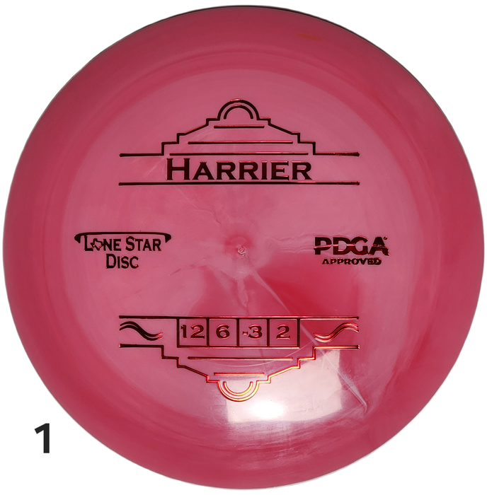 Harrier - Bravo Plastic - Stock Stamp