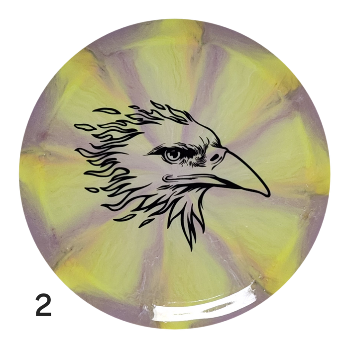 Phoenix - Swirl Apex Plastic - Big Icon Stamp