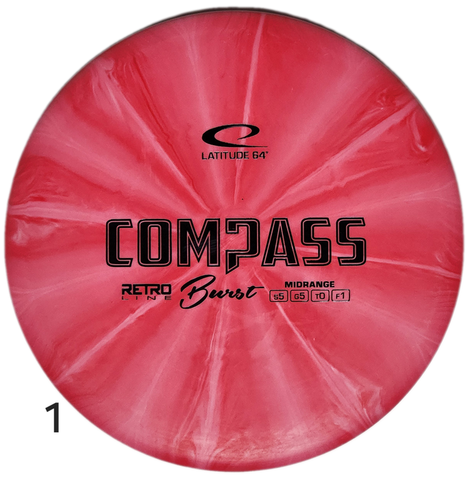 Compass - Retro Burst Plastic
