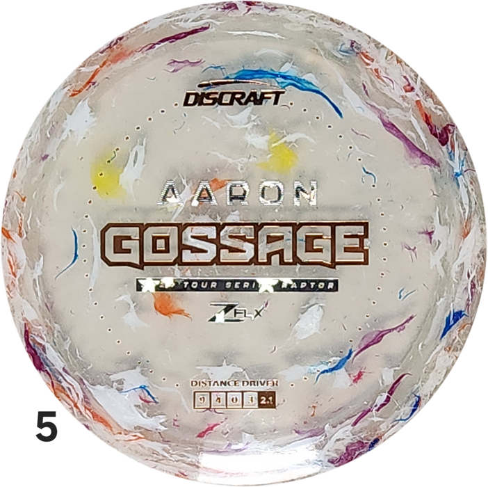 Discraft Jawbreaker Z FLX Raptor - Aaron Gossage Tour Series 2024