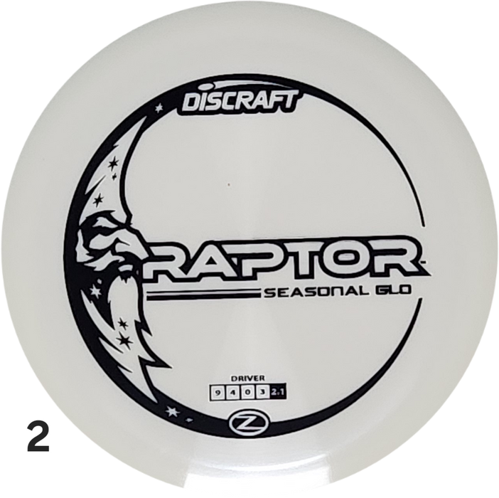 Discraft Seasonal Glo Z Raptor