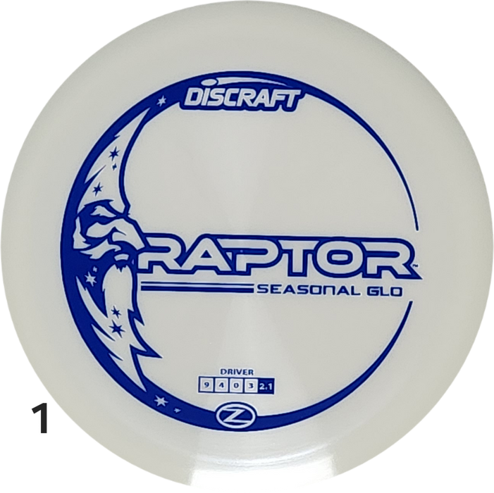 Discraft Seasonal Glo Z Raptor