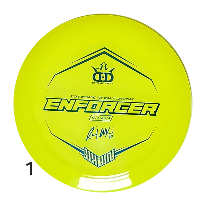 Enforcer -  Lucid Ice - Ricky Wysocki Sockibomb Stamp