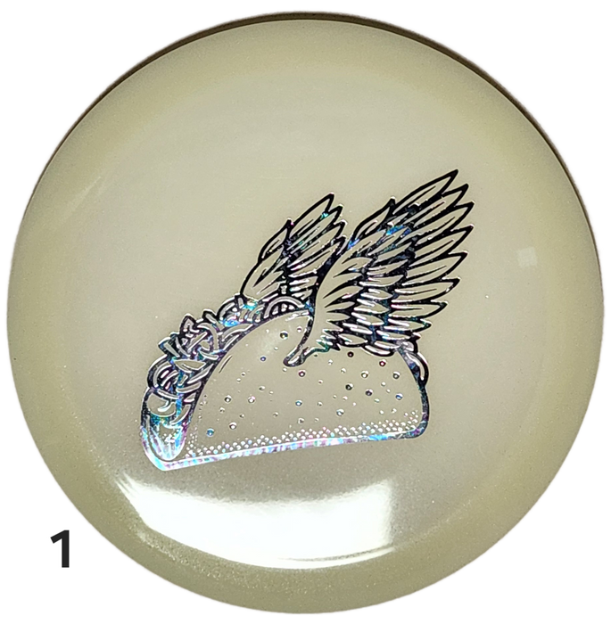 Phoenix - Nocturnal Glow Plastic - Flying Taco Stamp