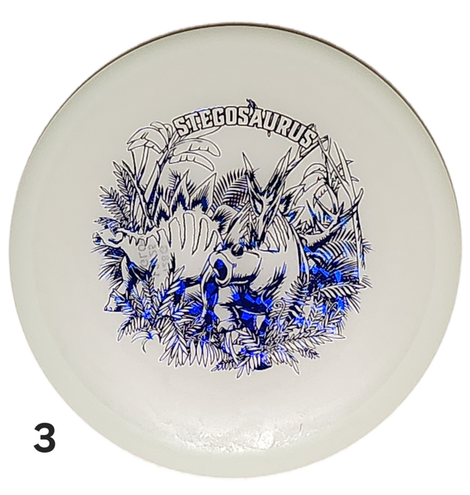 Dino Discs Egg Shell Glow Stegosaurus