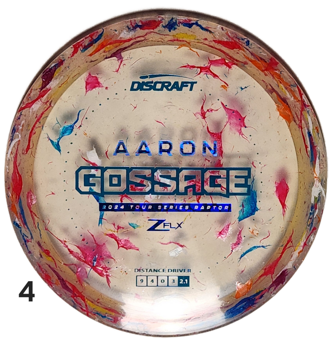 Discraft Jawbreaker Z FLX Raptor - Aaron Gossage Tour Series 2024