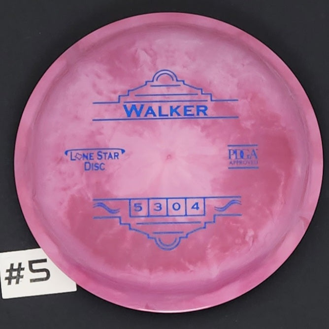 Walker - Bravo Plastic - Stock Stamp