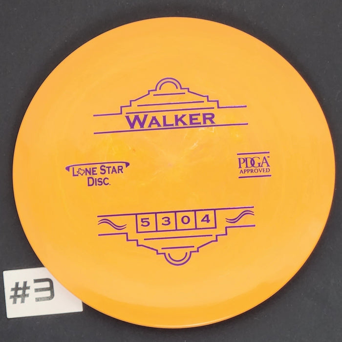 Walker - Bravo Plastic - Stock Stamp