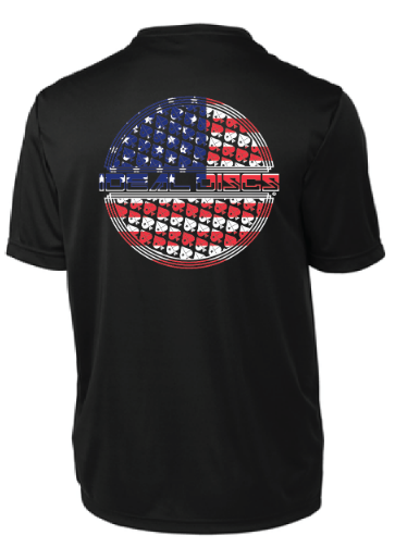 American Flag DriFit Tee - Ideal Discs