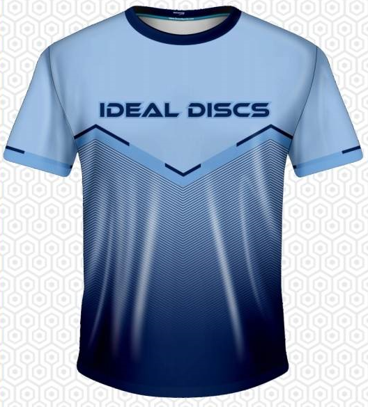 Jersey - Blue Gradient - Ideal Discs